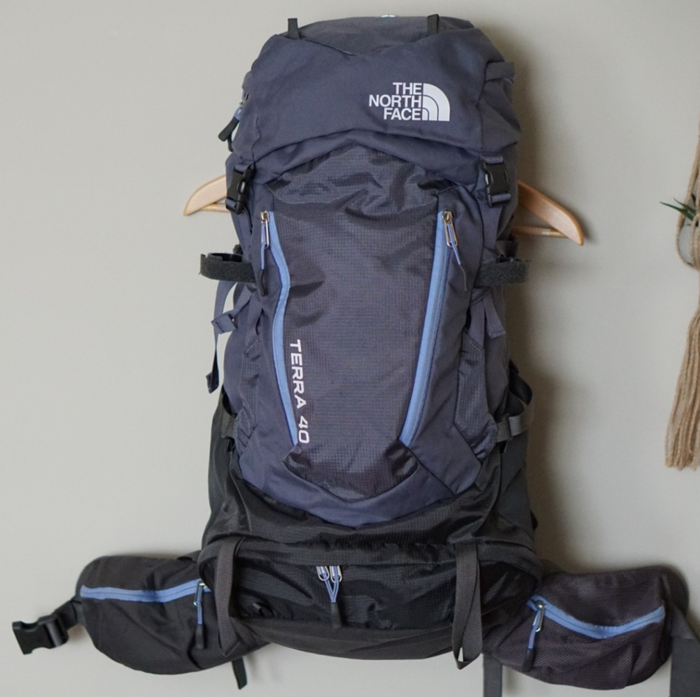 Womens North Face Terra 40L pack for Backpacking